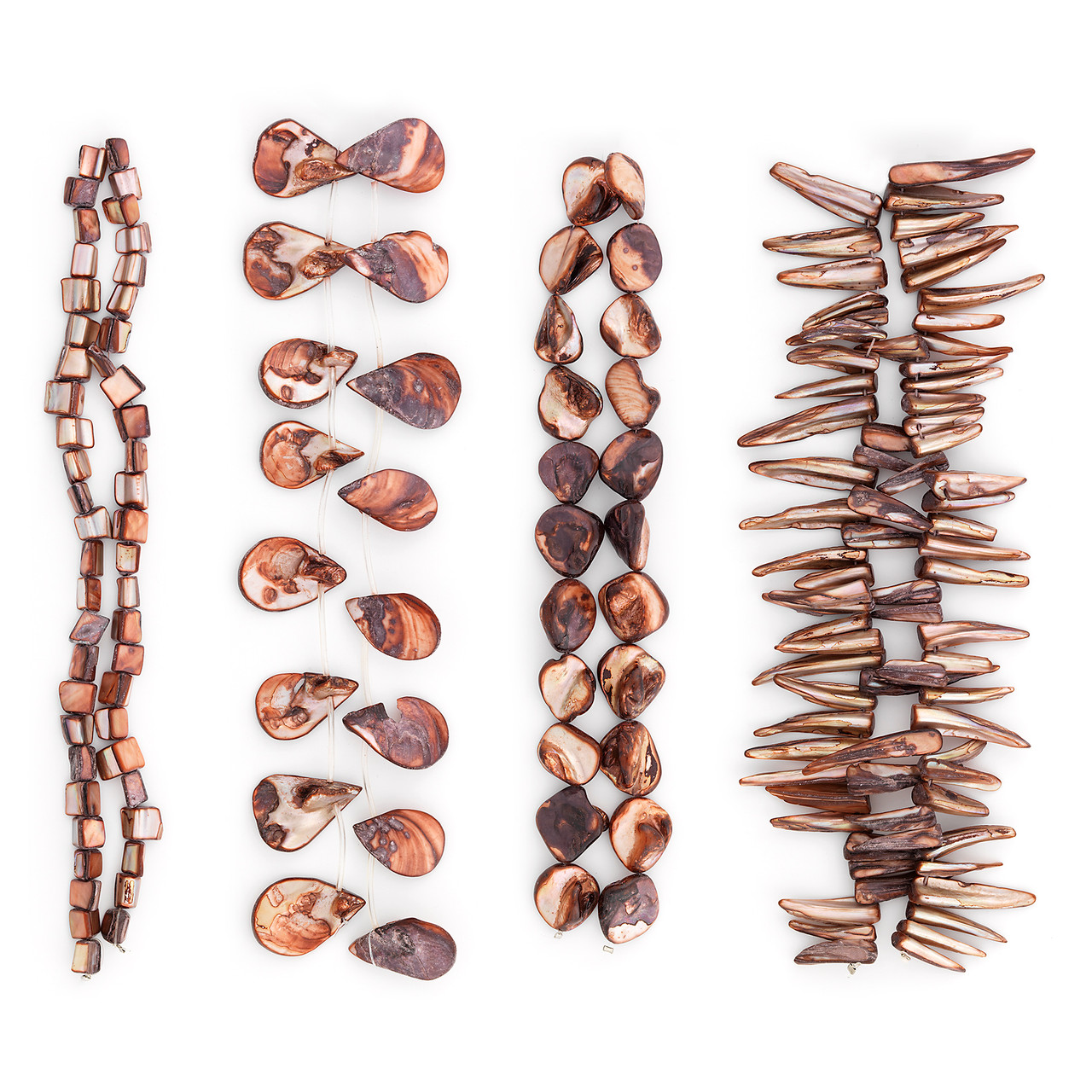 Aurelia Sea Shell Beads Collection Value Pack | Mauve - Mauve