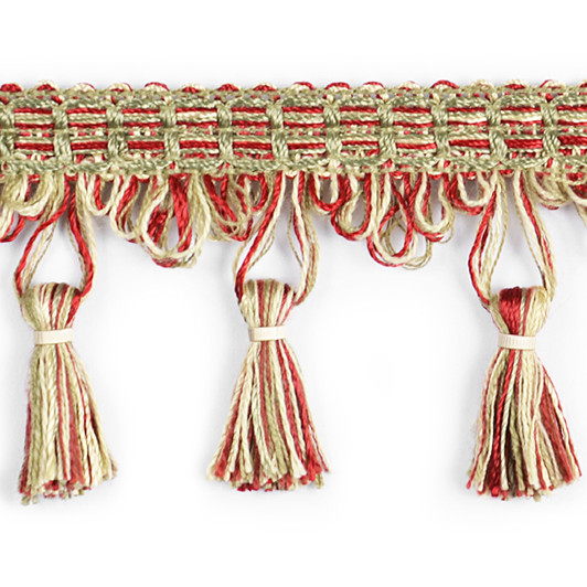 Conso Tassel Fringe Trim - Yellow (Sold by the Yard)
