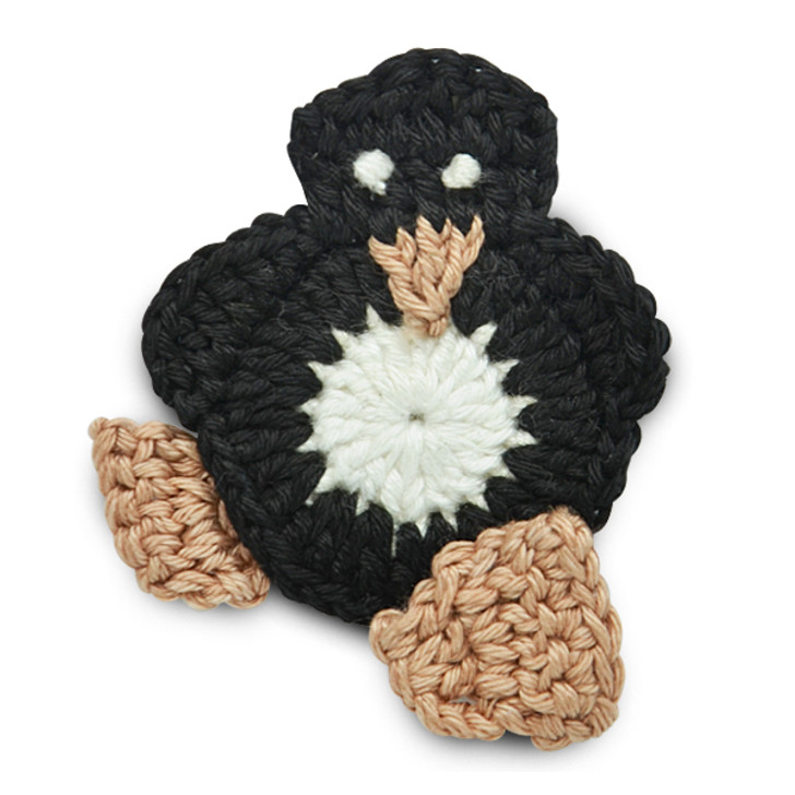 Crochet Penguin Applique/Patch