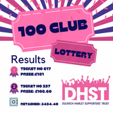 100 Club Lottery Results: November 2024