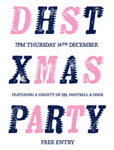 DHST Christmas Party - Thursday 14th December - now with a band and a Mishi book launch!