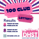 100 Club Lottery Results: September 2023