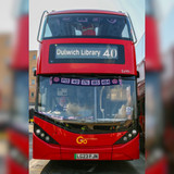 The 40 Bus Gets a Pink and Blue Glow-up