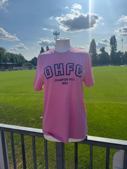 COLLEGE TEE pink