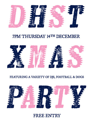 DHST Christmas Party - Thursday 14th December - now with a band and a Mishi book launch!