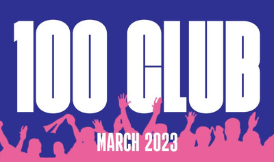 100 Club Lottery Results: March 2023