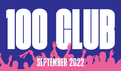 100 Club Lottery Results: September 2022