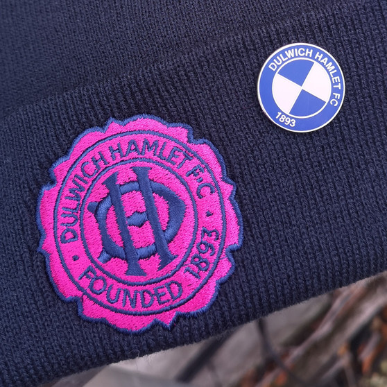 Kids Anniversary Crest Navy Beanie