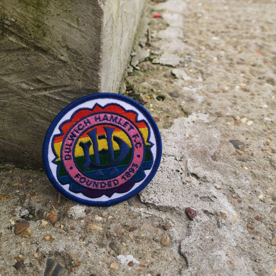 Dulwich Hamlet Crest LGBTQ+ Round Patch