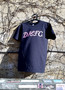 Adult Navy DHFC Script T-shirt