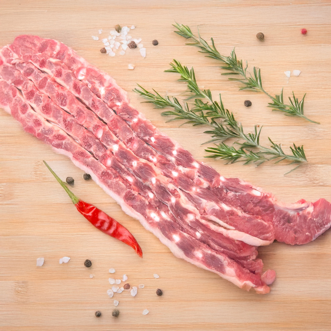 Pork Spare ribs - Ribbon Cut