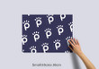 Black Printed Tissue Paper (50x38cm) Black Printed Tissue Paper (50x38cm)