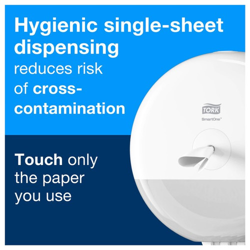 Tork SmartOne Mini Toilet Roll White 111.6M (Case 12)