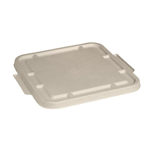 3-Compartment Large Natural BioCane Takeaway Lid 3-Compartment Large Natural BioCane Takeaway Lid