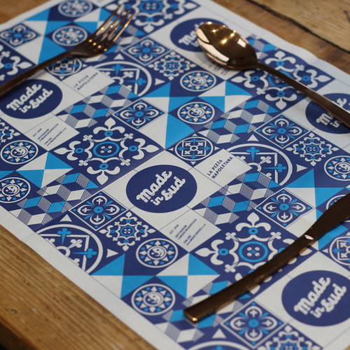 Custom Printed Greaseproof Sheets. Size: 250 x 167mm