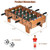 27 Inch Foosball Table Mini Tabletop Soccer Game - Color: Brown D681-TY580401