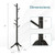 Adjustable Wooden Tree Coat Rack with 8 Hooks-Black - Color: Black D681-HW65612BK