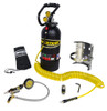 10 lb Power Tank Pkg B w/ Tire Inflator - CO2 Tank Portable Air System - PT10-5250-CR-PB