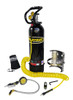 15 lb Power Tank Pkg B w/ Tire Inflator - CO2 Tank Portable Air System - PT15-5350-CR-PB
