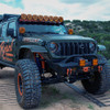 Rebel Off Road Summit Series Steel Front Bumper with Hoop | Jeep JK, JL & Gladiator JT