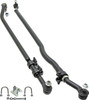 Rock Jock 4x4 JK-9704P - JK Wrangler Currectlync® Steering System (w/ Flipped Drag Link)