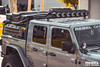 Halo 2.0 Roof Rack LBR Series With Off Road Light Mounts For Jeep Gladiator