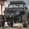 HALO 2.0 Roof Rack With Light Mounts, Jeep Wrangler JK/JL by Rebel Off Road