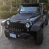 Cascadia 4x4 Jeep Wrangler JK VSS System - 100 WATT Hood Solar Panel