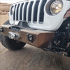 Nemisis Helix Stubby Front Bumper, Aluminum, Jeep JL/JLU, JT Gladiator