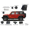 OEM Audio Plus Hi Fidelity Plug and Play Sound System, Jeep Wrangler JL