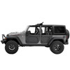 Bestop Core Half Door Upper Fabric Kit, 07-18 Jeep Wrangler JK