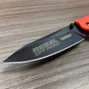 Rebel Off Road Engraved Kershaw Barricade 3.5 inch Pocket Knife