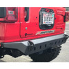 Motobilt Crusher Series Rear Bumper, Jeep Wrangler JL/JLU