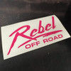 Rebel Off Road Miami Fresh Decal, Pink