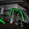 Rebel Off Road Aluminum Inner Fender Liners for DSS Coilover Kits, Jeep Wrangler JL/Gladiator JT 3.6L/392/Diesel