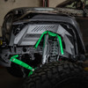 Rebel Off Road Aluminum Inner Fender Liners for DSS Coilover Kits, Jeep Wrangler JL/Gladiator JT 3.6L/392/Diesel