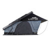 XD Lhotse Clam Shell Aluminum Hard Shell Roof Top Tent, Blue Body & Black Rainfly | Overland Vehicle Systems