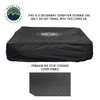 XD Sherpa Hybrid Soft Shell Roof Top Tent, Blue Body & Black Rainfly | Overland Vehicle Systems