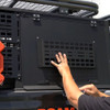 Rebel Off Road Solid Side Hatch Molle Panel for Full Height XPLOR Bed Rack