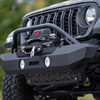 Rebel Off Road Trailhead Series Mid-Width Steel Front Bumper | Jeep JK, JL & Gladiator JT