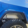 Rebel Off Road Aluminum Gladiator Rear Inner Fender Liners, Factory Swaybar