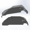 Rebel Off Road Jeep JK/JKU 07-17 Rear Inner Fender Liner, Aluminum