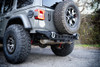 Motobilt Crusher Rear Bumper w/ Light Mounts & Spare Cutout for Jeep JL