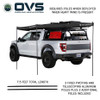 OVS XD Nomadic 180 LTE Awning, Compact 5.5' Black Out Fabric