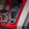 DV8 2018-25 Jeep Wrangler JL & Gladiator JT Rear Half Doors, Spec Series
