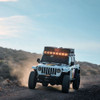KC HiLiTES Platform One Roof Rack with Titan 50" Light Bar & SideCast Lights - Jeep Gladiator JT 2020+
