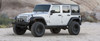 FABTECH 3" Budget System w/ Performance Shocks - 2007-14 Jeep JK (4 Door) 4WD