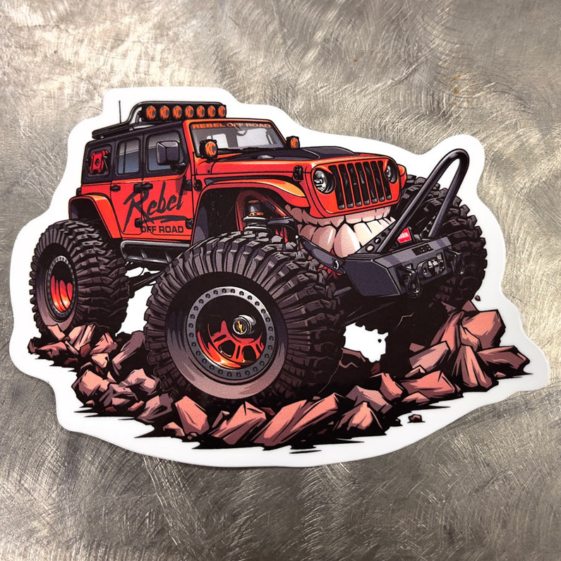 Rebel Off Road Command Vehicle Beasted-Up Series Decal