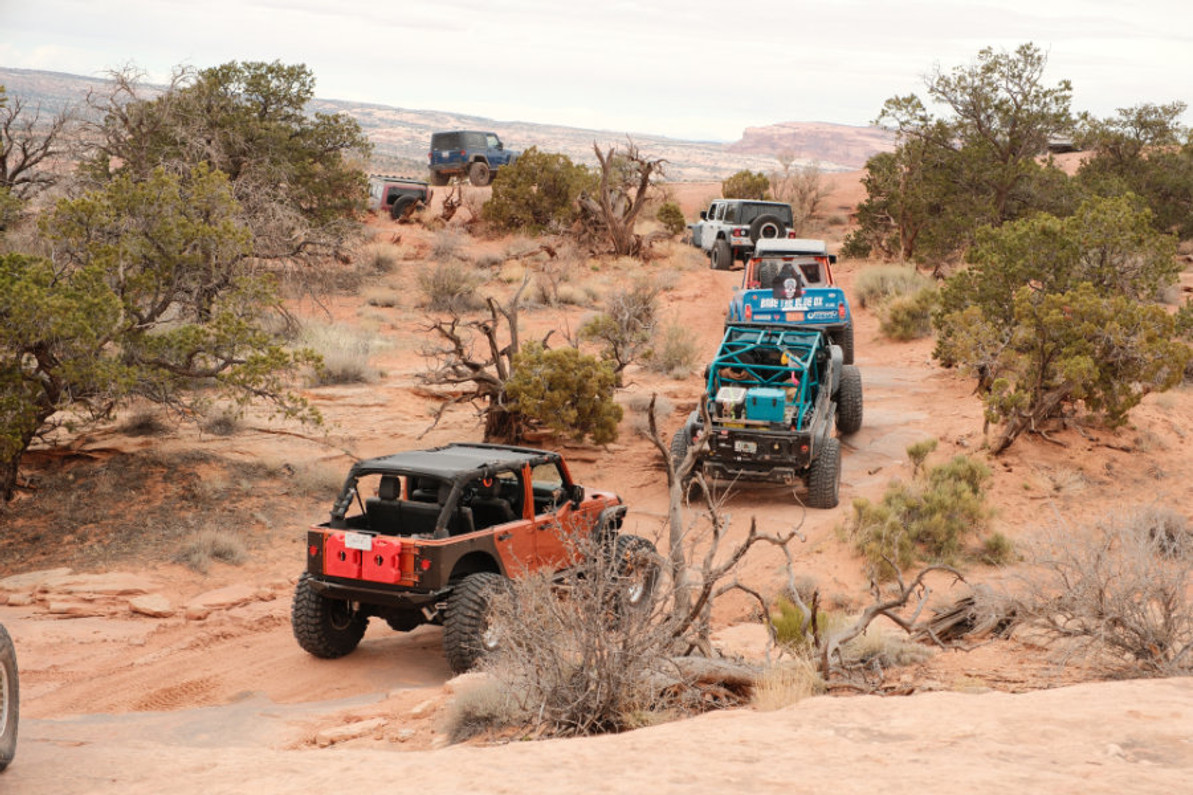 Epic Metal Masher Run with RPM Steering - Easter Jeep Safari
