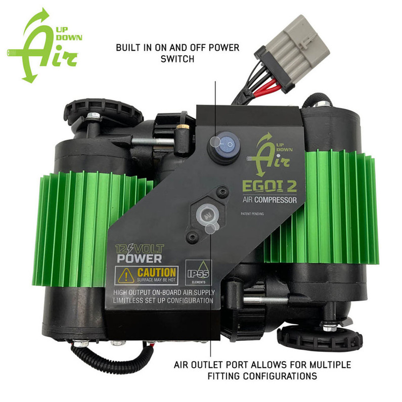 Embrace Power and Versatility with the UDA EGOI 2 Air Compressor from Overland Vehicle Systems